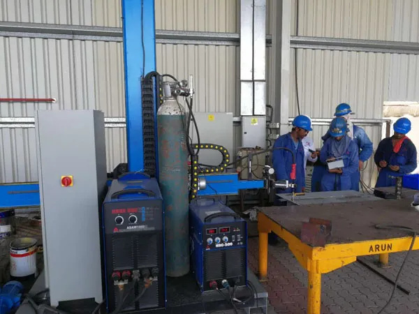 Welding rotator for Chile customer